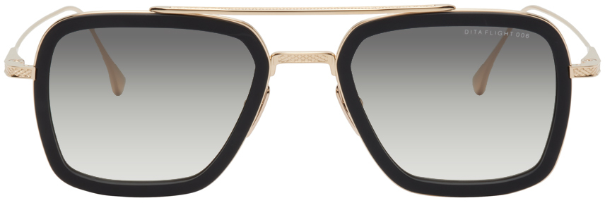 Dita Black & Gold Flight.006 Sunglasses