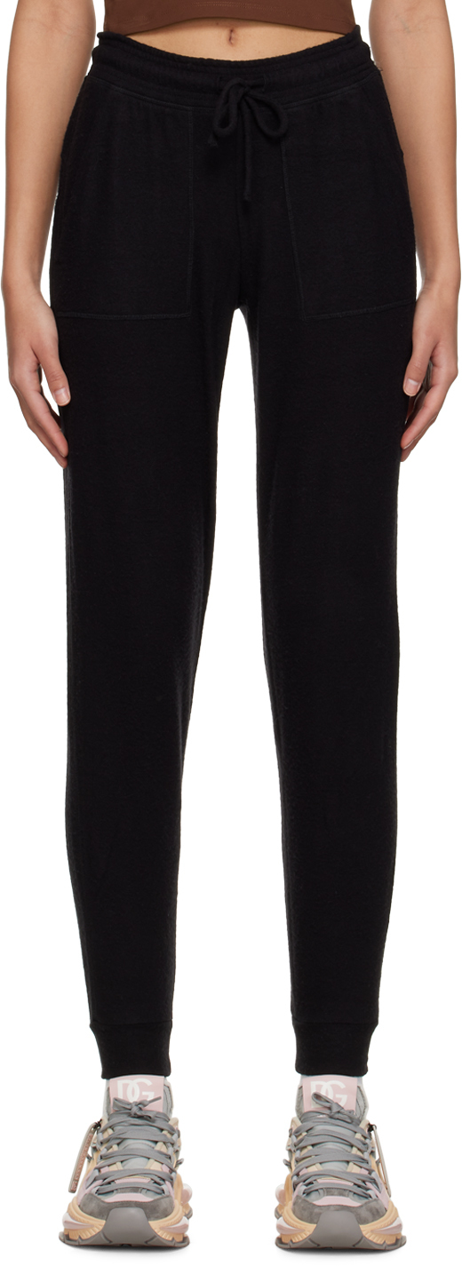 Alo: Black Soho Pants | SSENSE