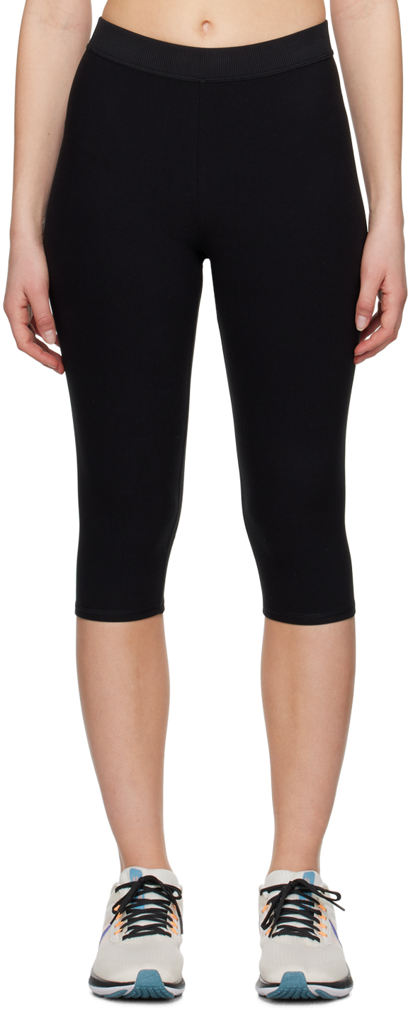 Alo Yoga Black Alosoft Iconic 90's Capri Leggings | ModeSens