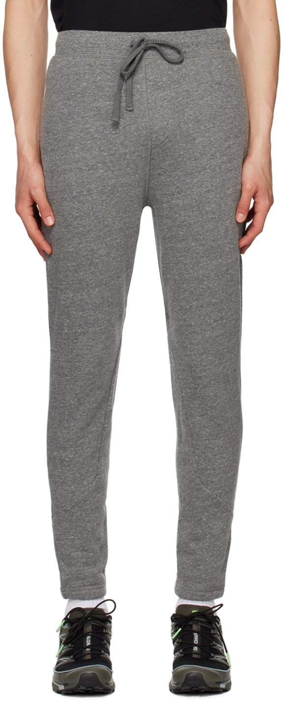 Alo Yoga Grey Triumph Sweatpants In Grey Triblend