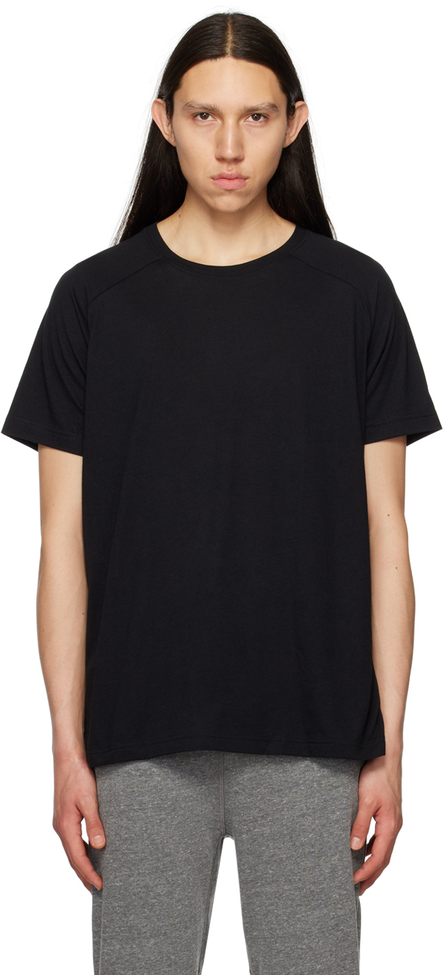 Alo: Black Triumph T-Shirt | SSENSE