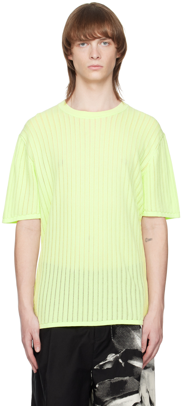 【関税込み】TAAKK グリーン クルーネックTシャツ TAAKKのグリーン クルーネックTシャツがセール中