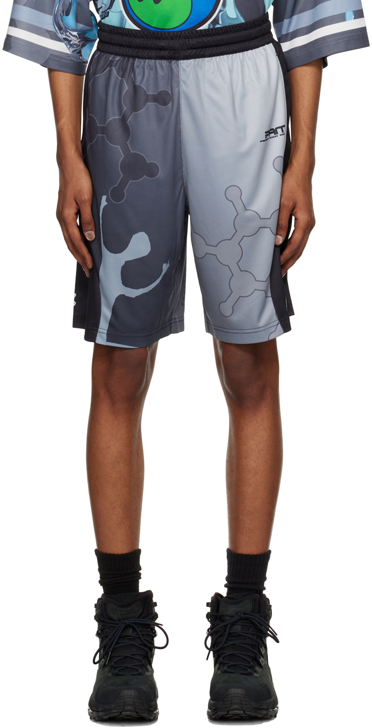 Perks And Mini Gray Sublimated Shorts In Sports Grey