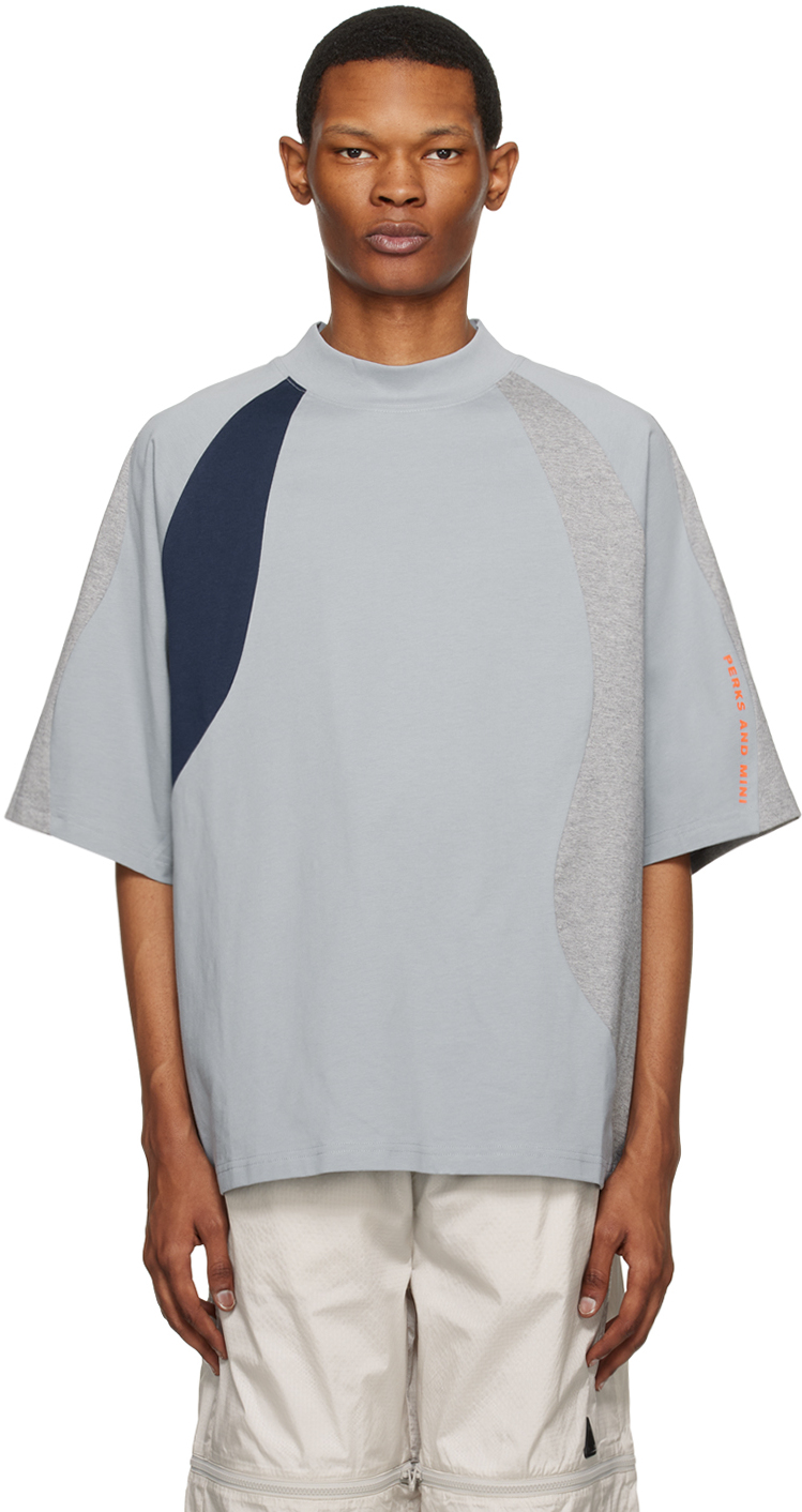Perks and Mini: Blue Buoyant T-Shirt | SSENSE