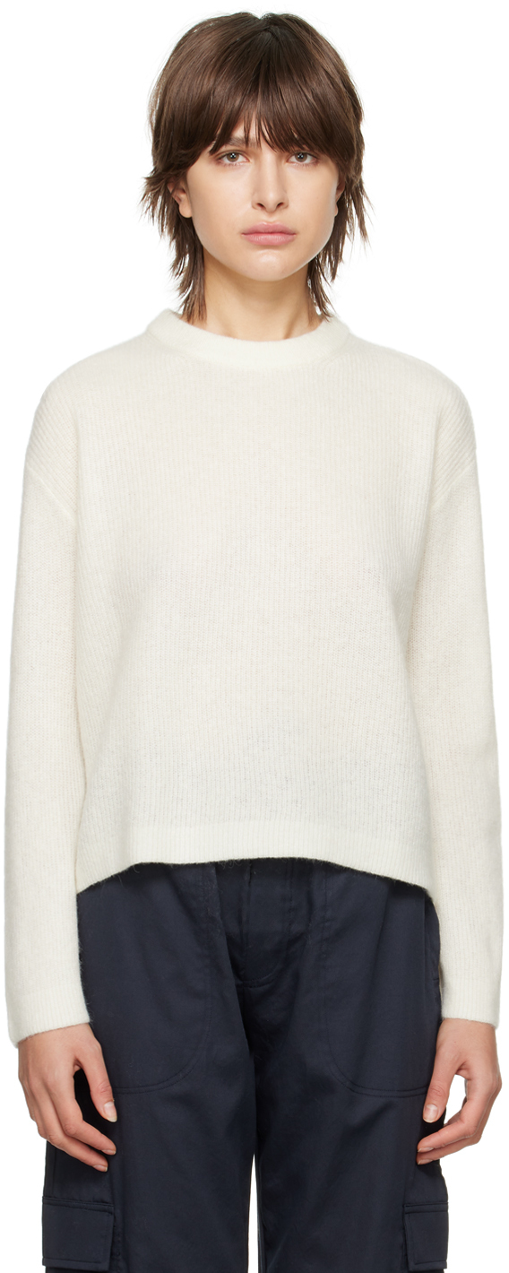 LESET Off-White Tess Sweater