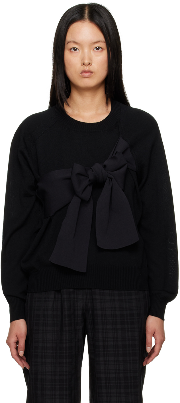 Black Bow Sweater