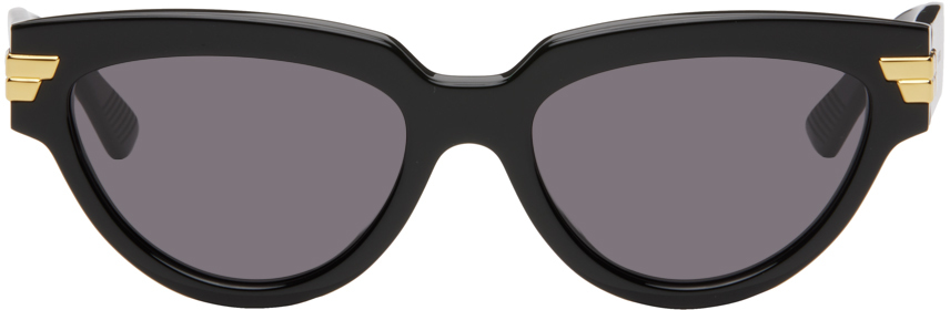 Bottega Veneta BV 1176 narrow cat eye sunglasses col.001 black
