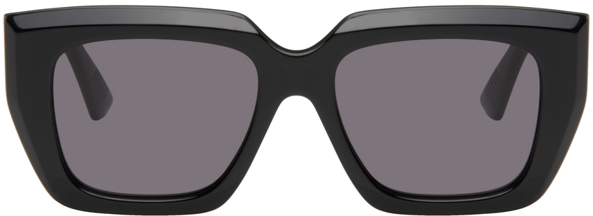 Bottega Veneta Eyewear Cone wrap-around Sunglasses - Farfetch