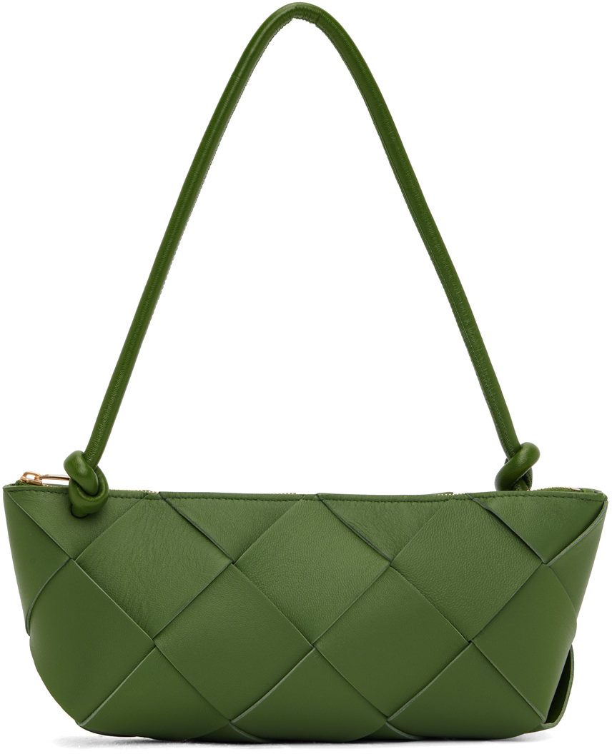 Bottega Veneta Green Baguette Bag