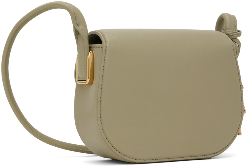 Bottega Veneta Khaki Mini Desiree Bag In 2929 Travertine Muse