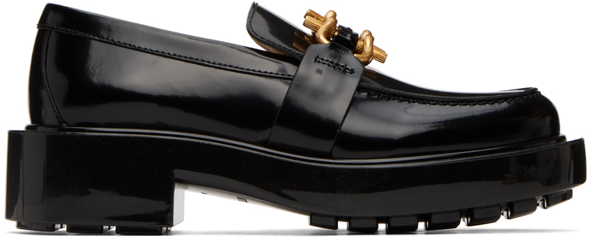 Bottega Veneta: Black Monsieur Loafer | SSENSE