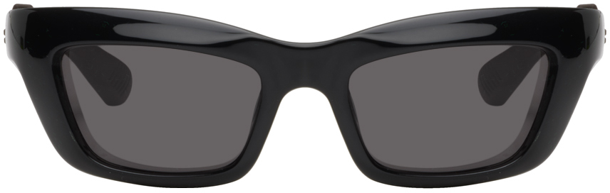Bottega Veneta Black Mitre Sunglasses
