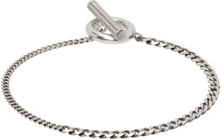 Bottega Veneta Silver bracelet, Men's Jewelery