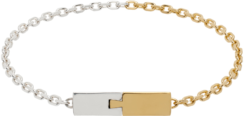 Gold & Silver Joint Chain Bracelet