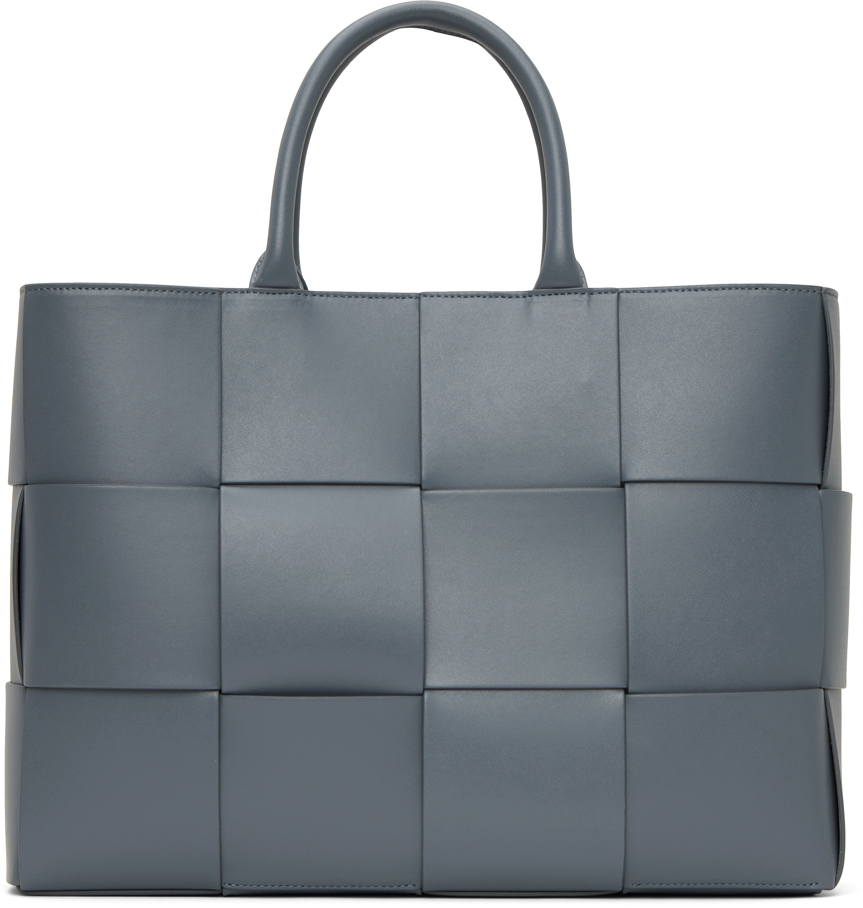 Bottega Veneta Arco Medium Tote Bag In Grey