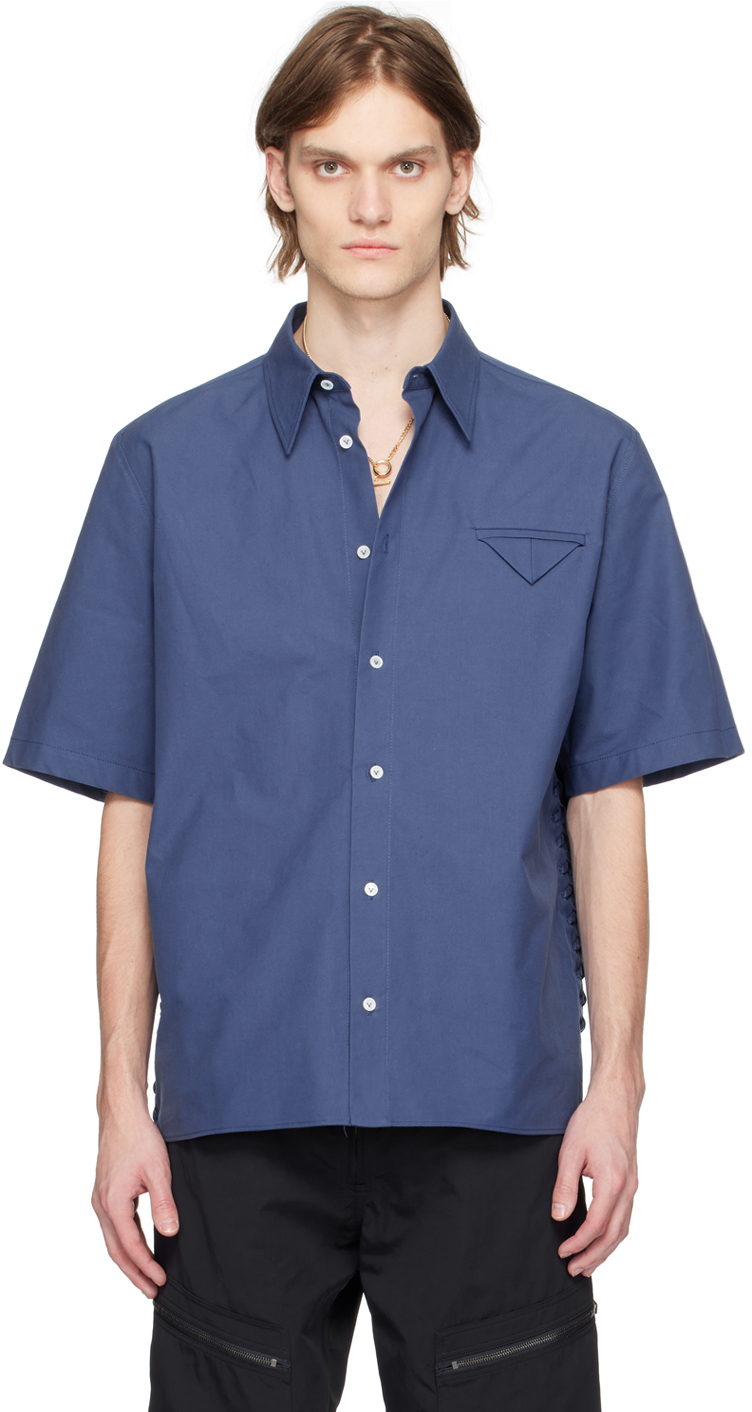 Bottega Veneta T-shirt in Blue for Men