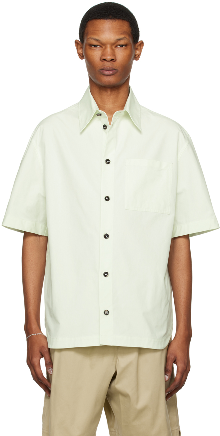 Green Relaxed-Fit Shirt