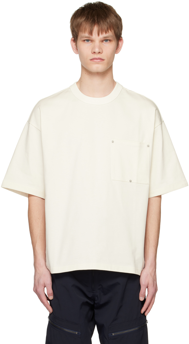 Bottega Veneta: Off-White Relaxed-Fit T-Shirt | SSENSE