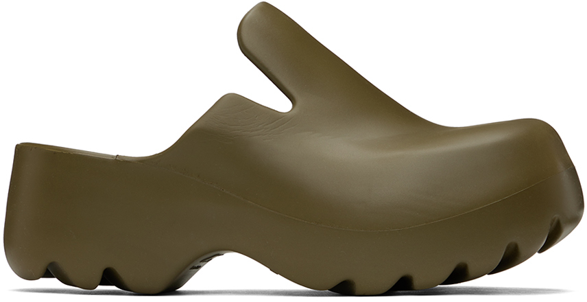 Bottega Veneta Rubber Flash Clog Black ★ 関税/送料込 BOTTEGA VENETA Rubber Flash 40/95mm Clogs 39 Brown 1631199