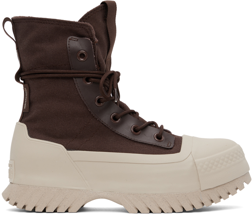 Brown Chuck Taylor All Star Lugged 2.0 Counter Climate Boots by ...