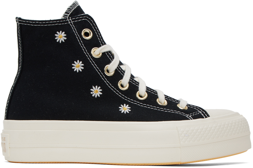 Converse Chuck Taylor All Star Lift Sneakers In Black