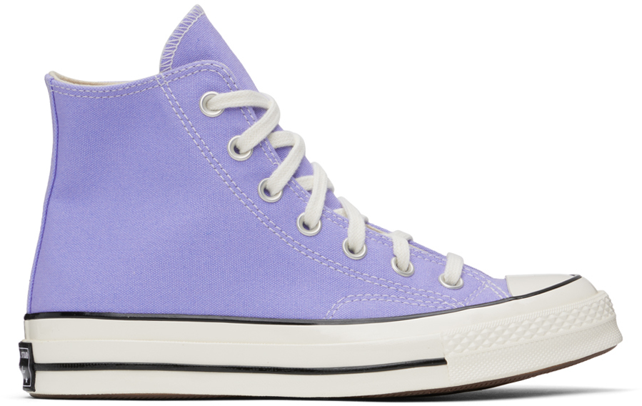 Converse Purple Chuck 70 Vintage Trainers In Ultraviolet/white/bl