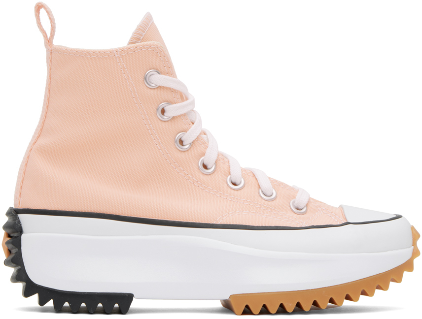 lysere Regulering røg Converse Pink Run Star Hike Sneakers In Cheeky Coral/white/b | ModeSens
