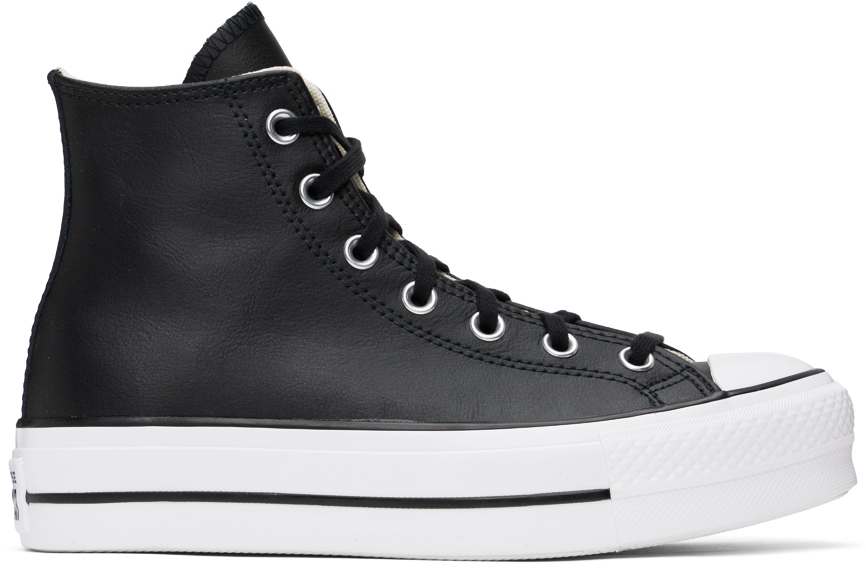 converse noir basse plateforme