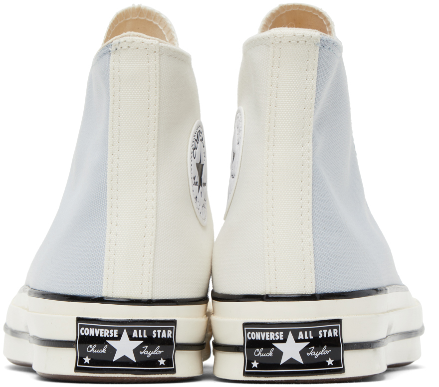 Converse Chuck 70 Nautical High-top Casual Skate Shoes In Ghosted/vintage Whit