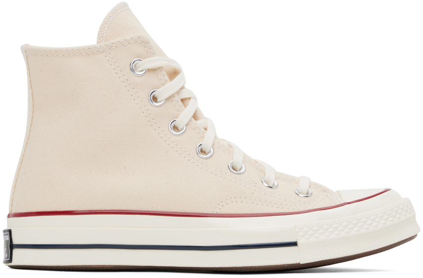 Converse Off-white Chuck 70 Sneakers In Parchment/garnet/egr