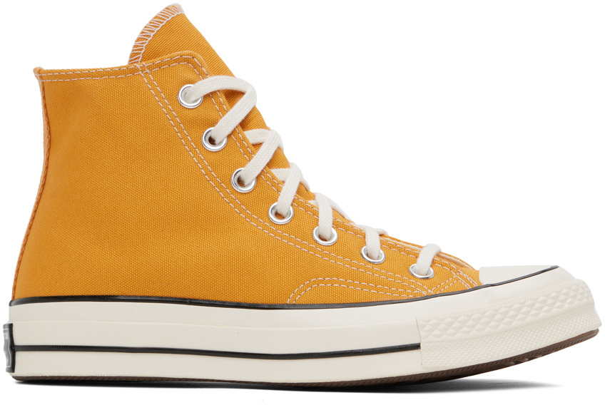 Yellow 2024 orange converse