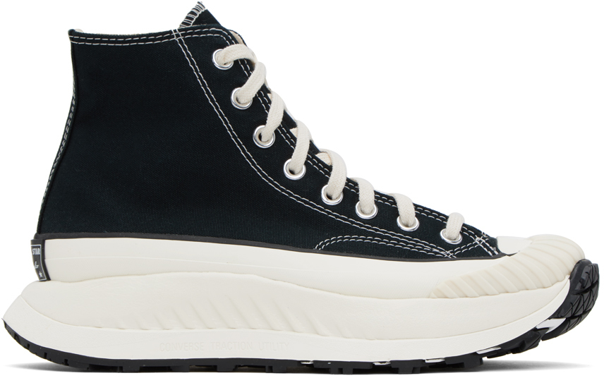 Converse Black Chuck 70 At-cx Sneakers In Black/egret/black