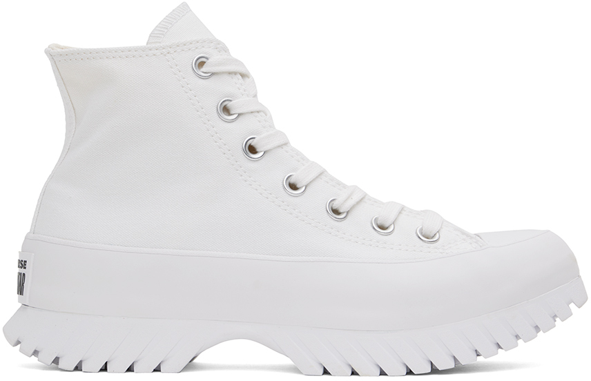 CONVERSE WHITE CHUCK TAYLOR ALL STAR LUGGED 2.0 trainers