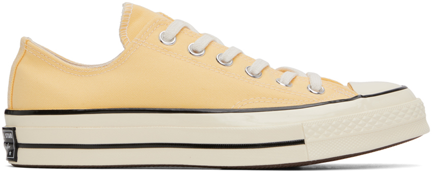 Converse Yellow Chuck 70 Sneakers In Summit Oasis/egret/b