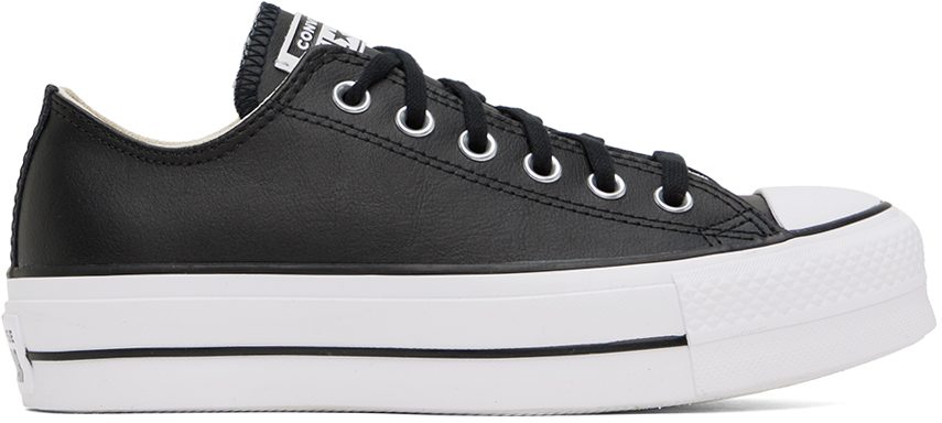Converse Black Chuck Taylor All Star Sneakers In Black/black/white