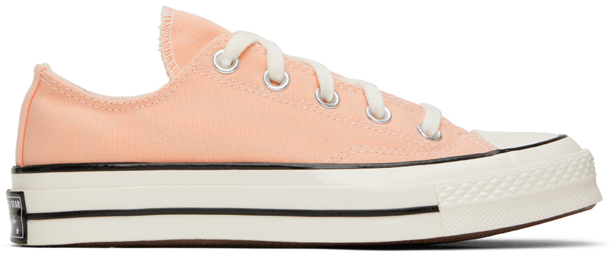 Converse Pink Chuck 70 Sneakers In Cheeky Coral/egret/b
