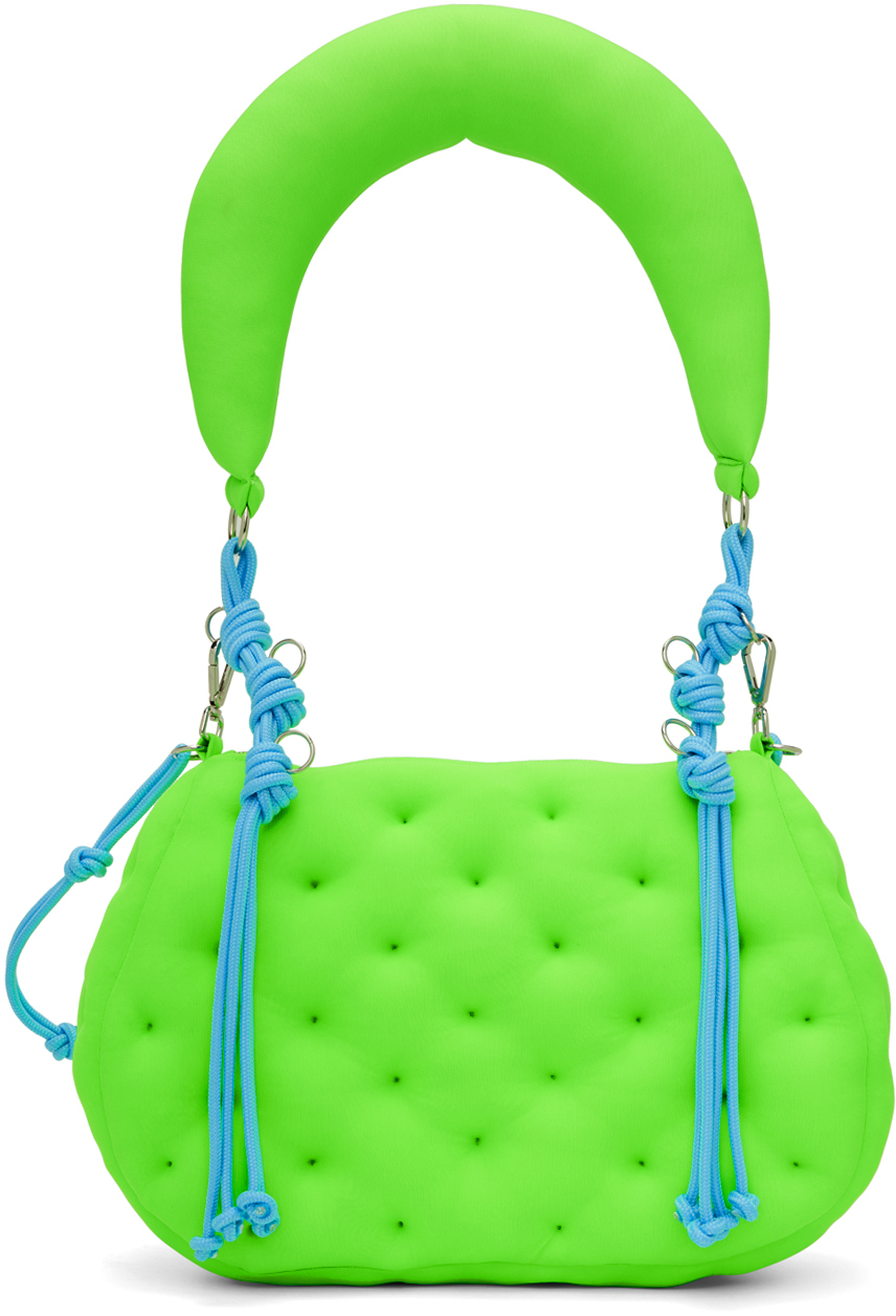 Marshall Columbia Green Moonflower Bag In Lime