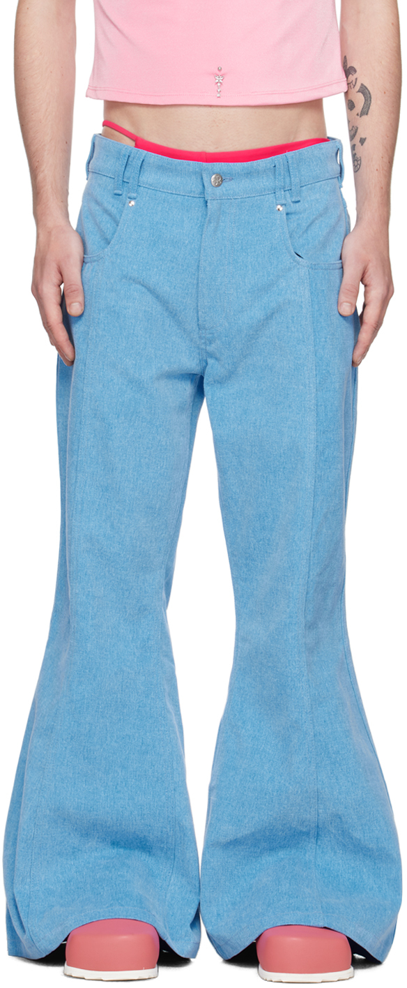 Marshall Columbia Blue Bell Bottom Jeans