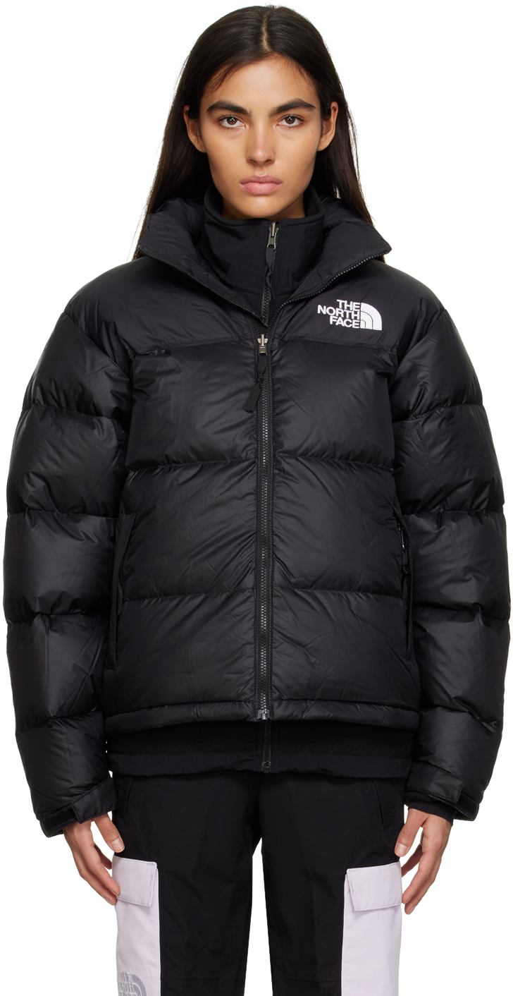 Shop The North Face Black 1996 Retro Nuptse Packable Down Jacket In Recycled Tnf Bla