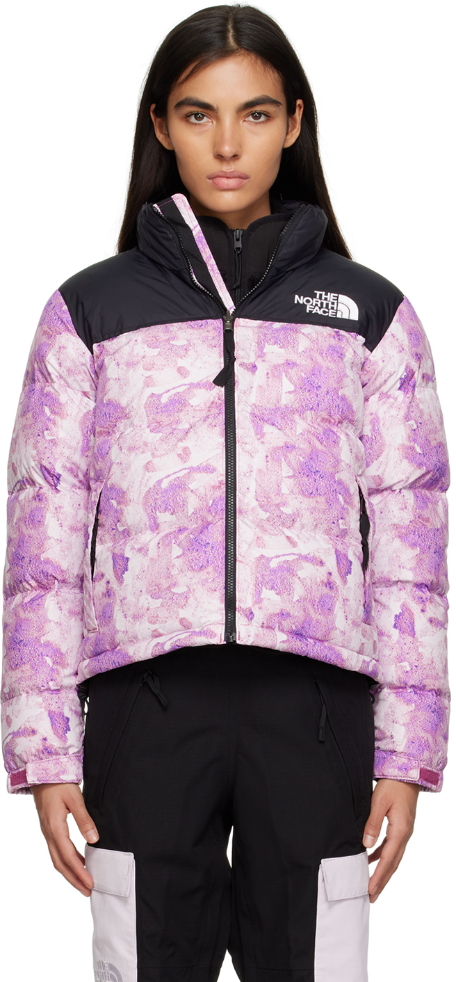 The North Face Purple 1996 Retro Nuptse Packable Down Jacket In Multicolor