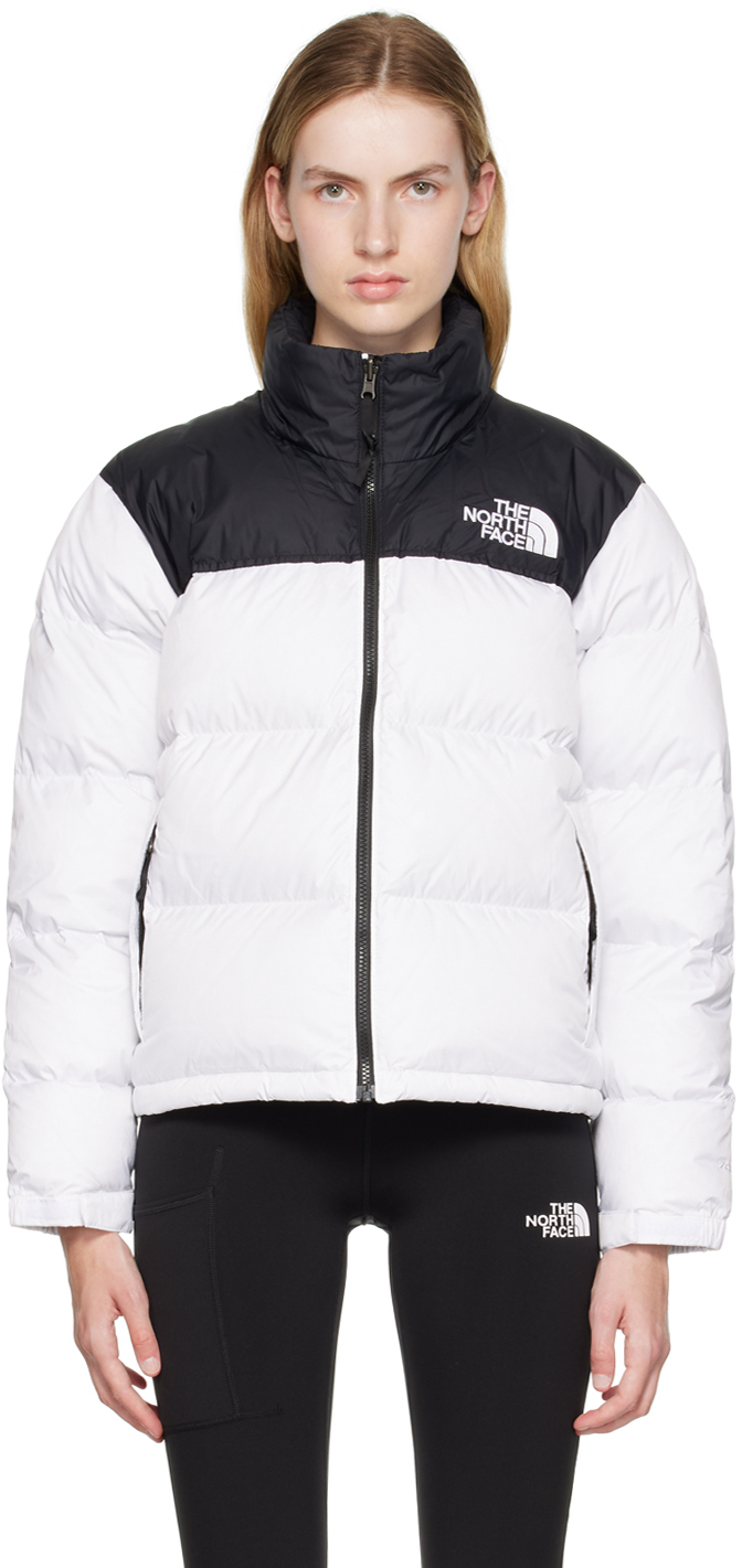 The North Face: White 1996 Retro Nuptse Down Jacket | SSENSE