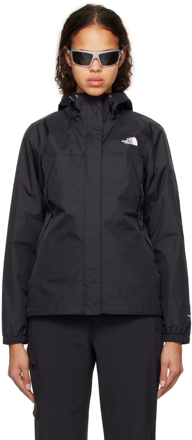 The North Face: Black Antora Jacket | SSENSE Canada