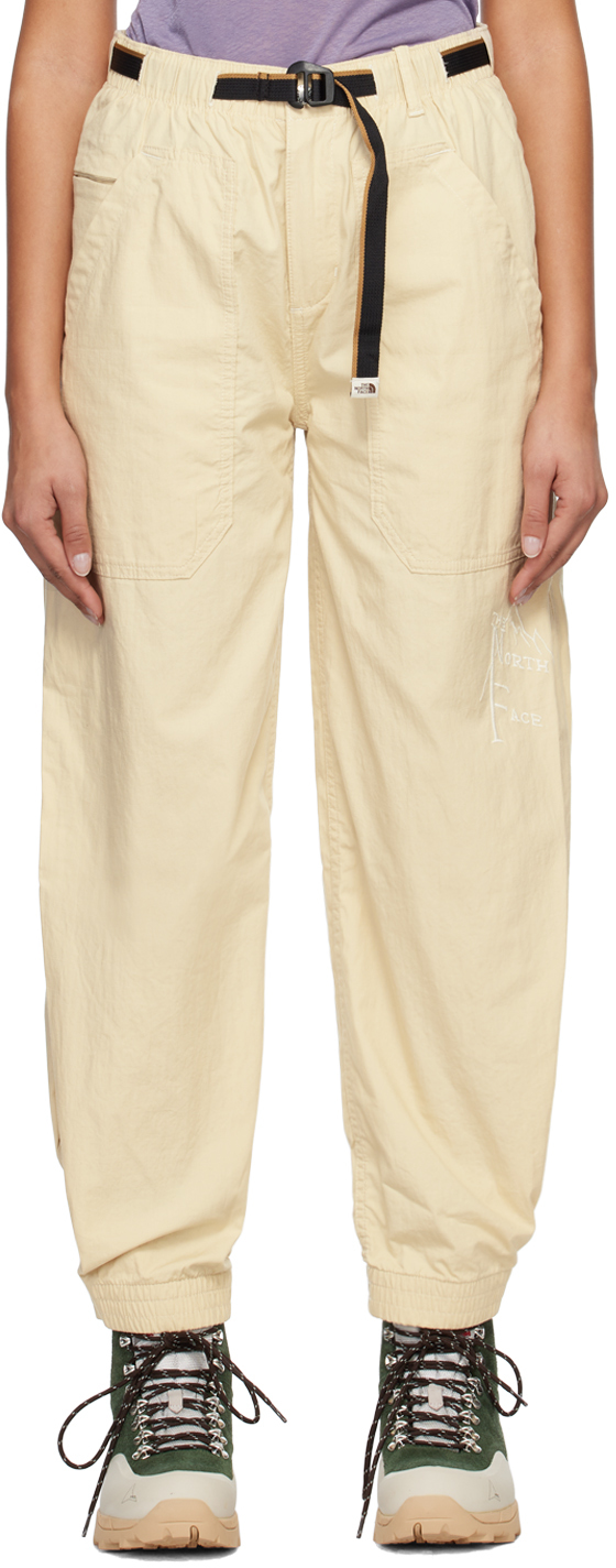 The North Face Beige Easy Lounge Pants