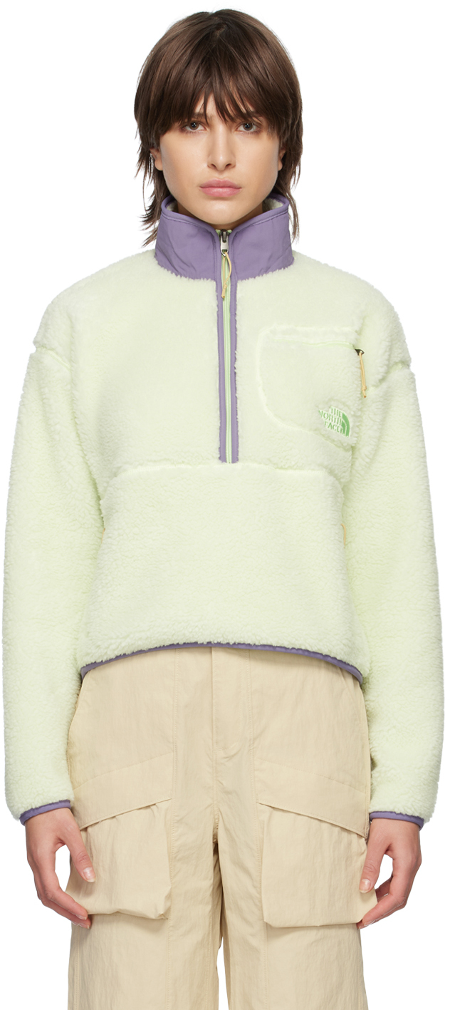 The North Face Green Extreme Pile Sweatshirt