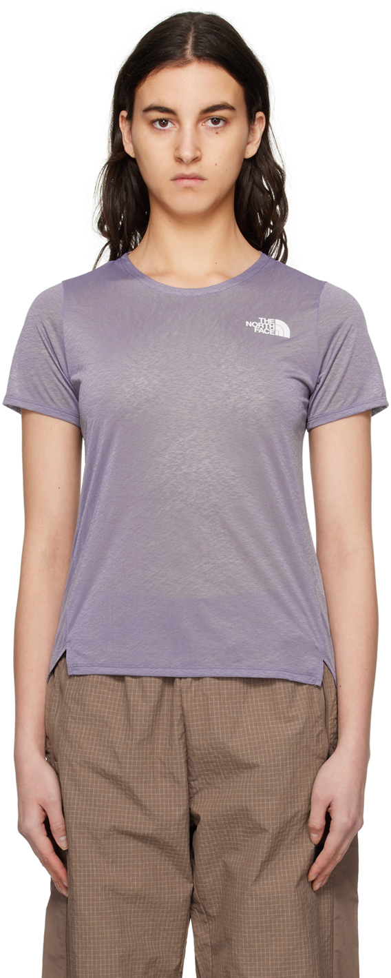 The North Face Purple Sunriser T-shirt In N14 Lunar Slate
