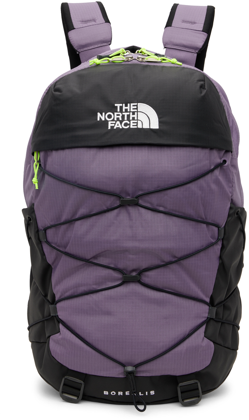 The North Face Purple & Black Borealis Backpack In Lk3 Lunar Slate/tnf ModeSens