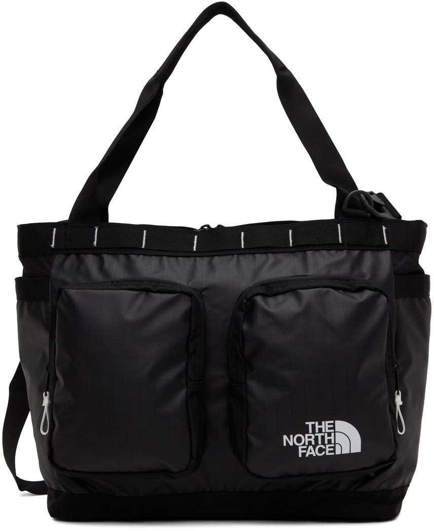 The North Face: Black Base Camp Voyager Tote | SSENSE