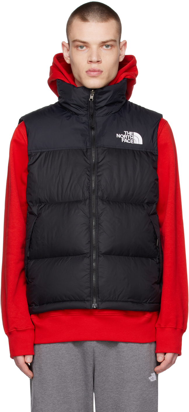 Shop The North Face Black 1996 Retro Nuptse Down Vest In Le4 Recycled Tnf Bla