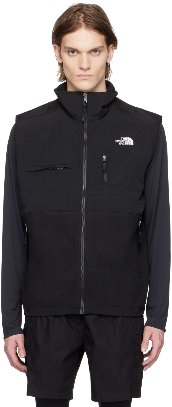 The North Face: Black Denali Vest | SSENSE