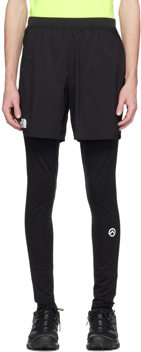 The North Face Black Summit Series Pacesetter Shorts In Jk3 Tnf Black